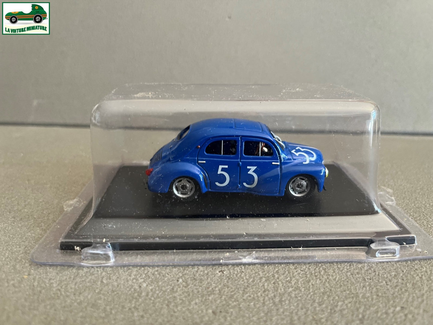 Voiture Miniature Renault 4CV Berline Bol D'Or R 1063 1952 Eligor au 1/43