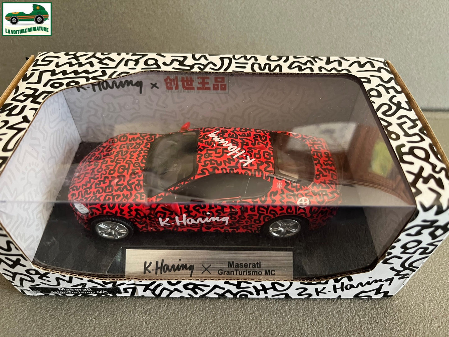 Voiture Miniature Maserati GranTurismo MC Haring au 1/36