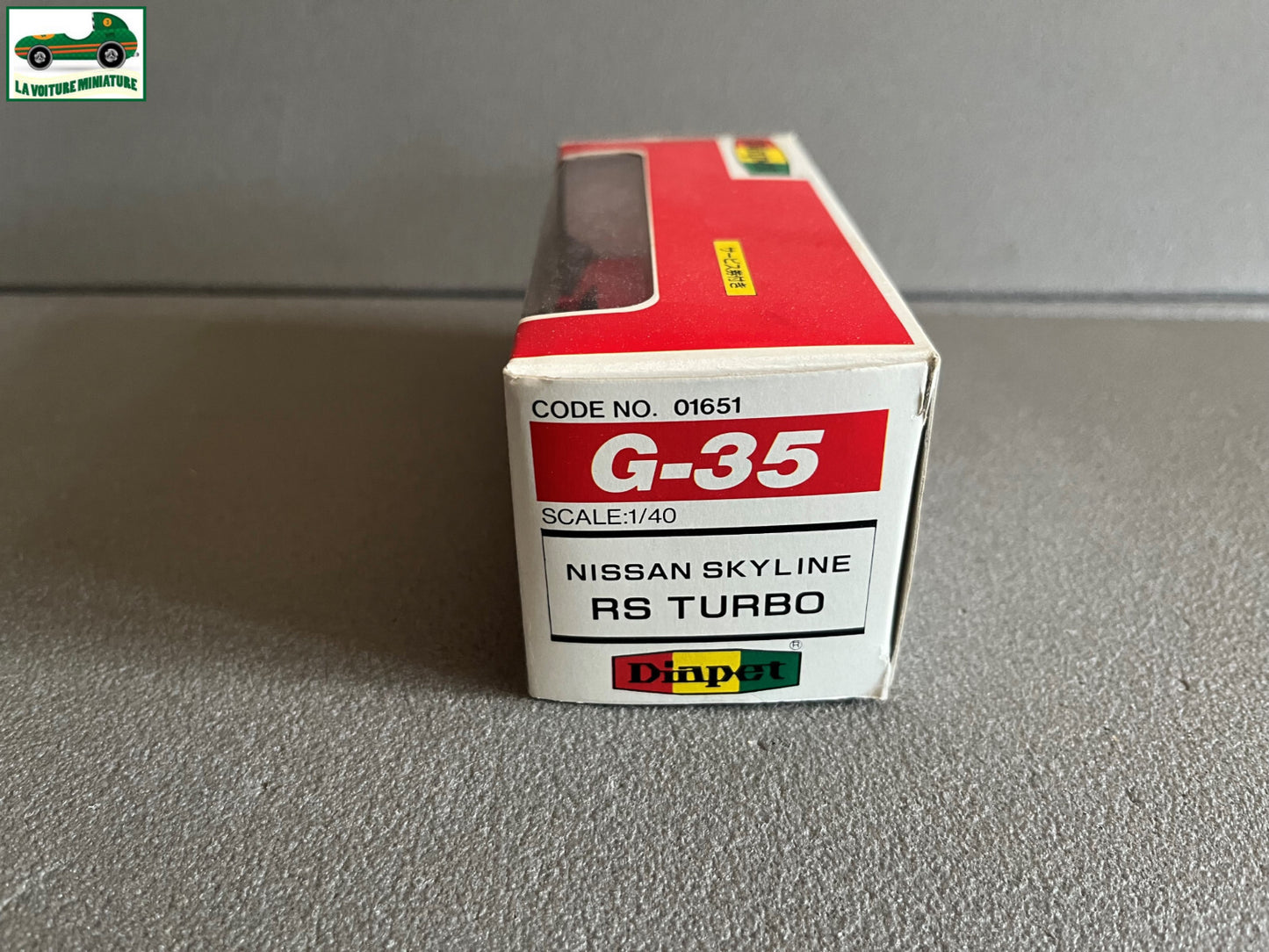 Ancienne Voiture Miniature Nissan Skyline RS Turbo Diapet G-35 Japan au 1/40