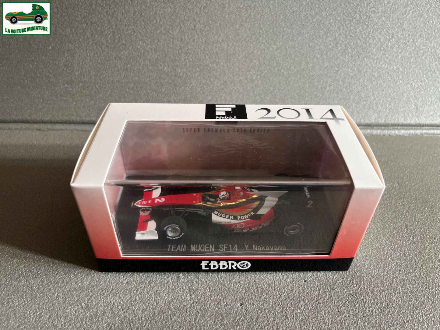 Voiture Miniature Team Mugen SF14 Formula 2014 F1 Ebbro au 1/43