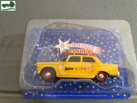 Voiture Miniature Peugeot 404 Cirque Pinder Altaya 1/43