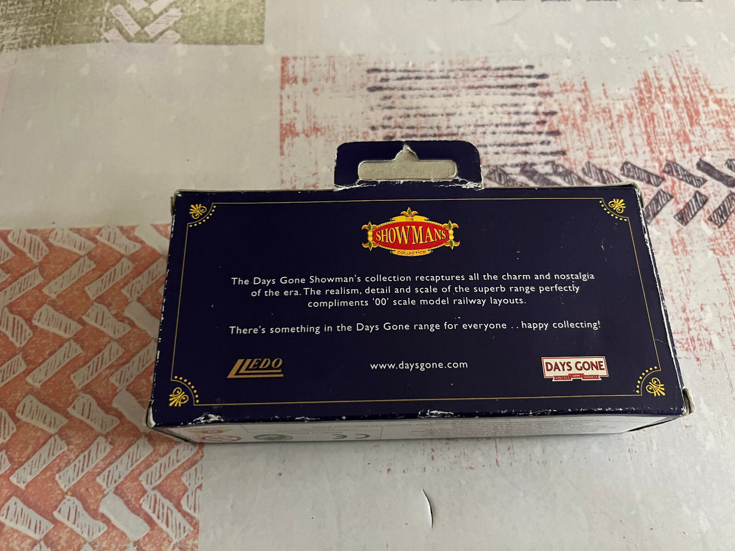 Voiture Miniature Cirque Burrel Showman's Steam Wagon Railway LLedo 1/76