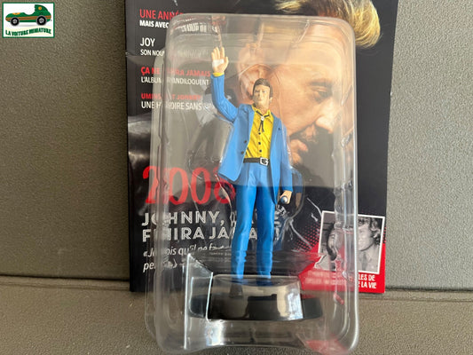 Figurine de Collection Johnny Hallyday + Livret N°26