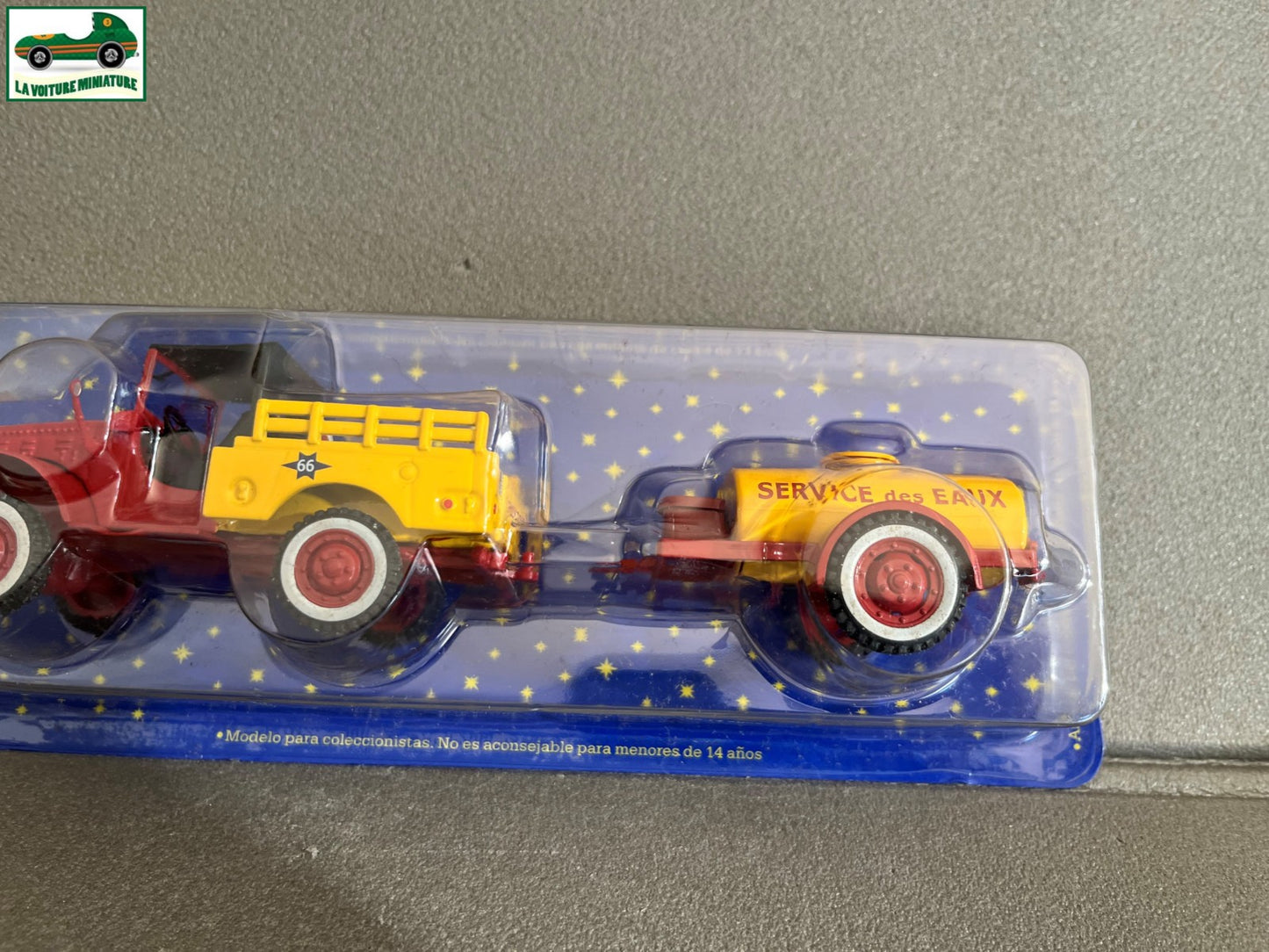 Voiture Miniature Dodge Remorque Citerne N°7 Cirque Pinder Altaya 1/43