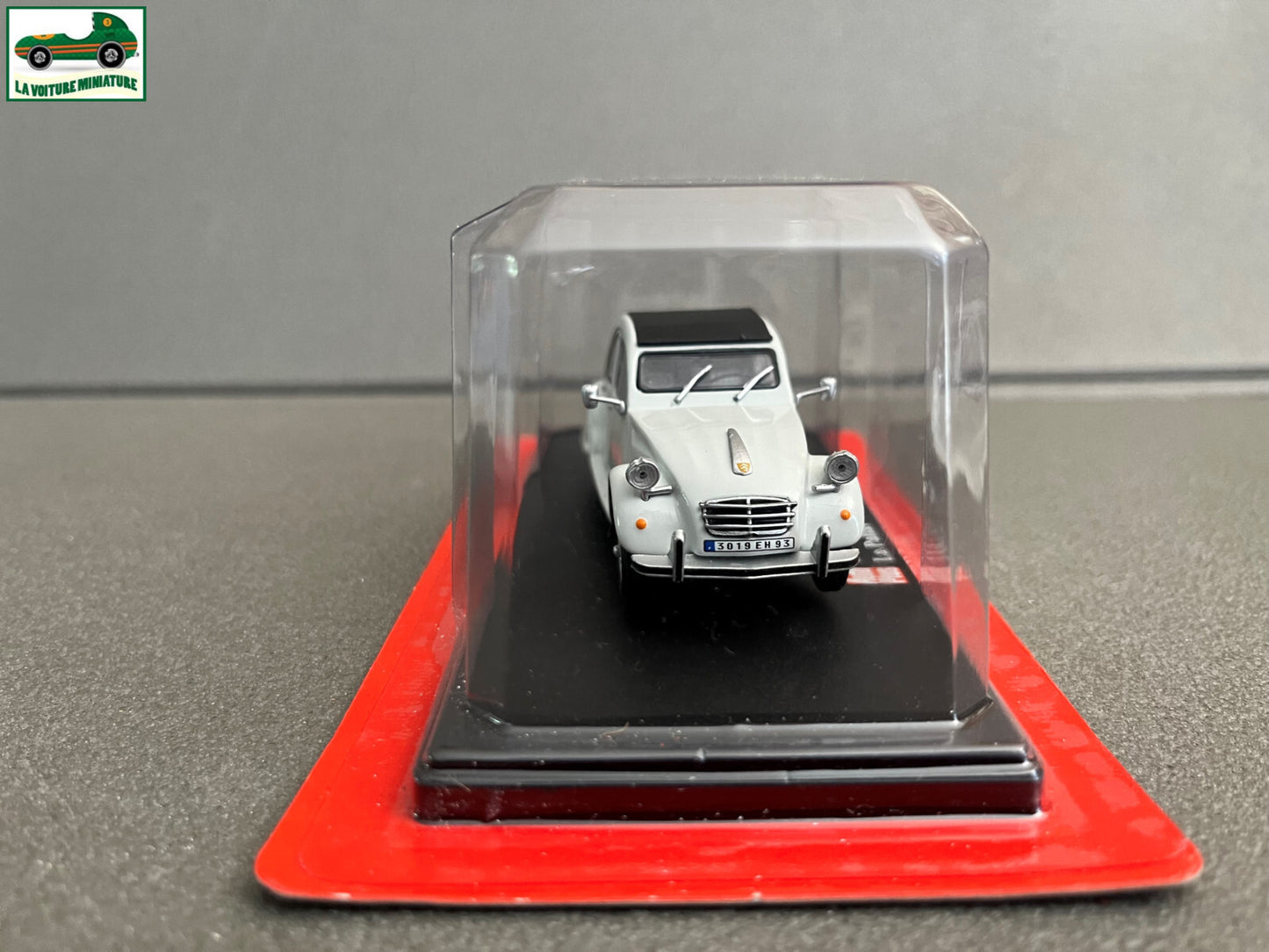 Voiture miniature Citroen 2cv 2 cv La Pallas Auto Plus Hachette 1/43