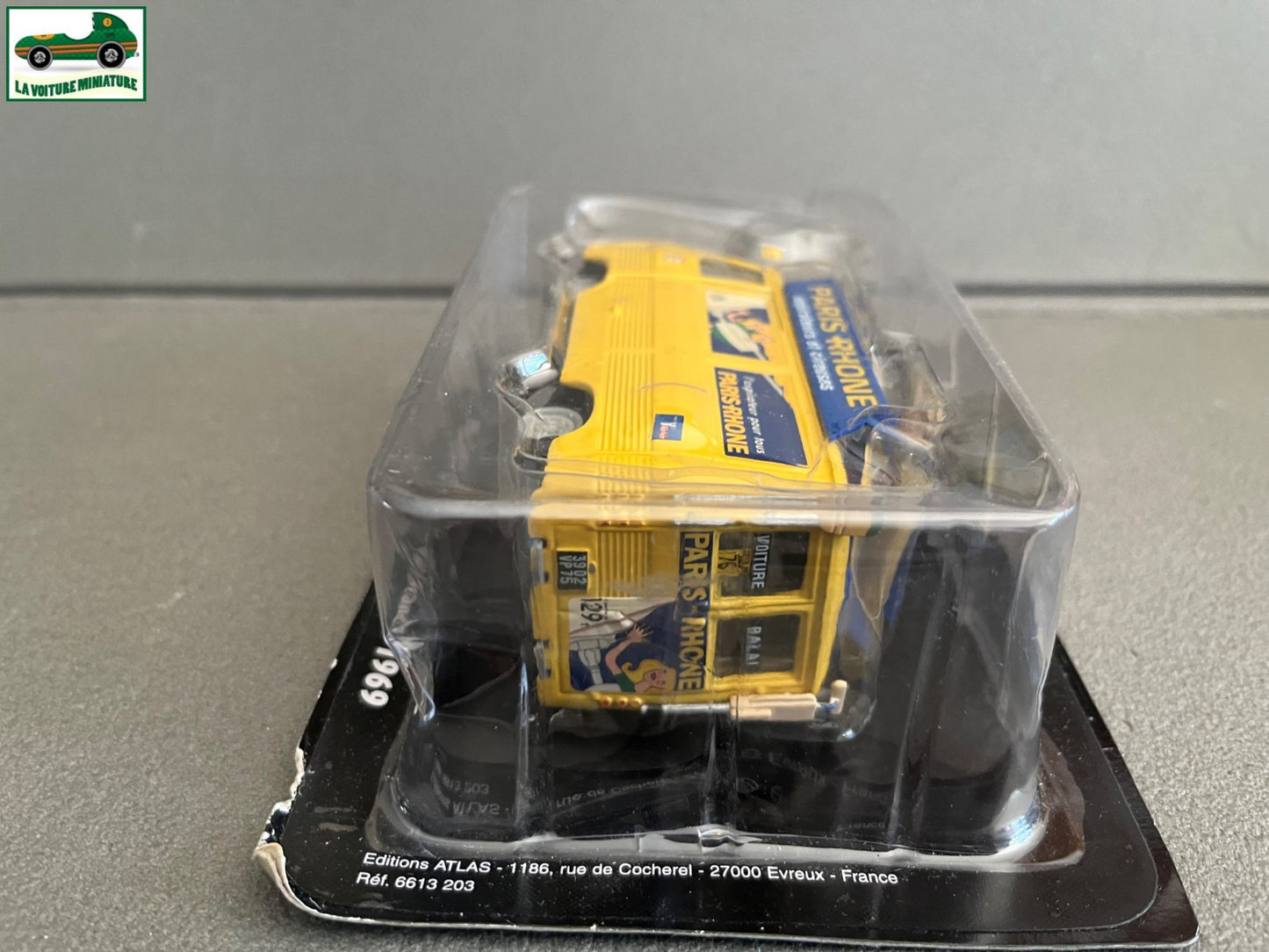 Voiture Miniature Peugeot J7 Tour de France 1969 Vélo Norev 1/43