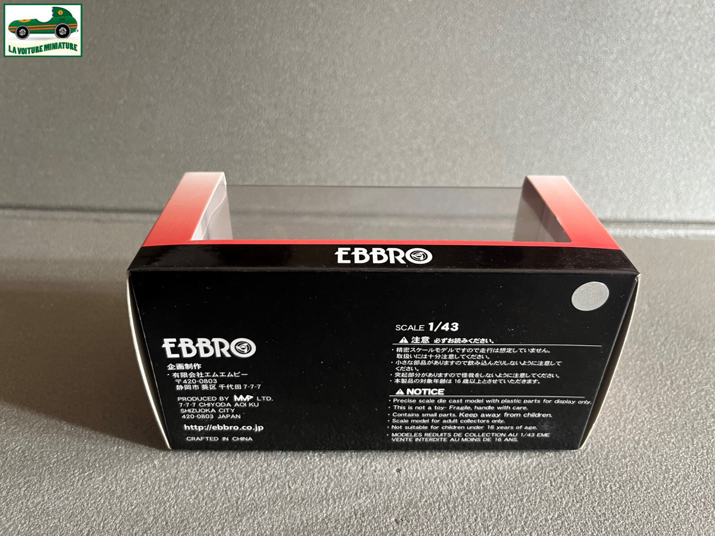 Voiture Miniature Nakajima Racing SF14 Formula 2014 F1 Ebbro au 1/43