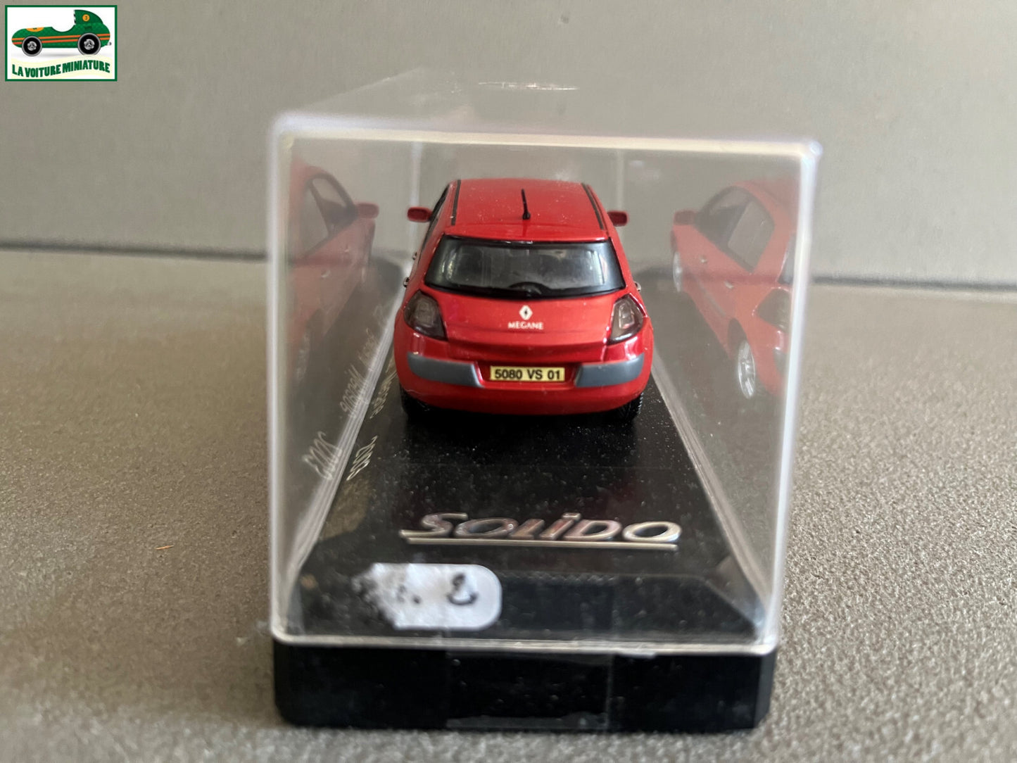 Voiture Miniature Renault Mégane 2003 Solido 1579 au 1/43