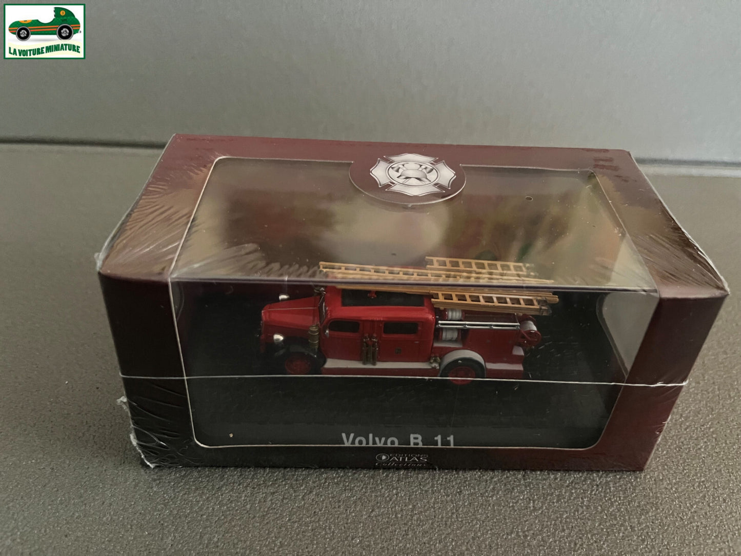 Voiture miniature Camion Pompiers Volvo B 11 Editions Atlas au 1/72