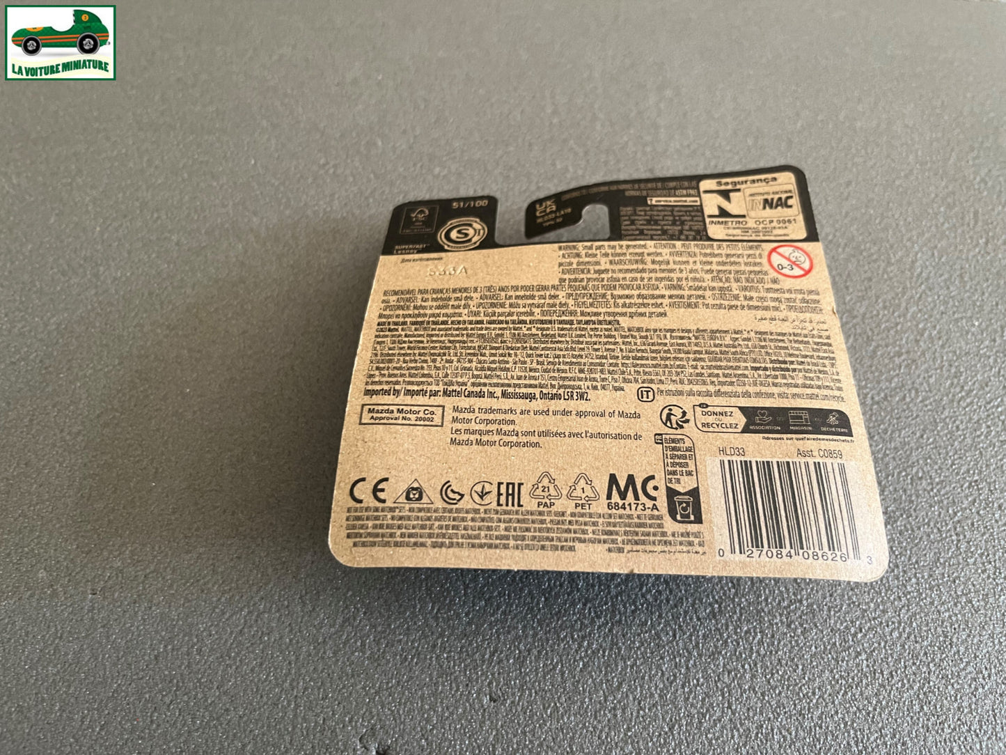 Voiture miniature Mazda CX-5 Matchbox 70 Years 1/64