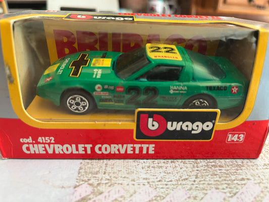 Voiture miniature Burago Chevrolet Corvette 4152 au 1/43
