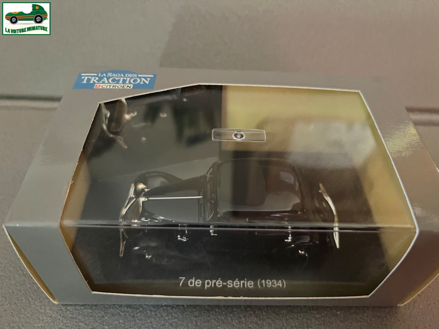Voiture Miniature Citroen Traction 7 de pré série 1934 Atlas Courtage 1/43