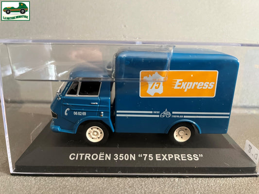 Voiture Miniature Camion Publicitaire Citroen 350N 75 Express au 1/43