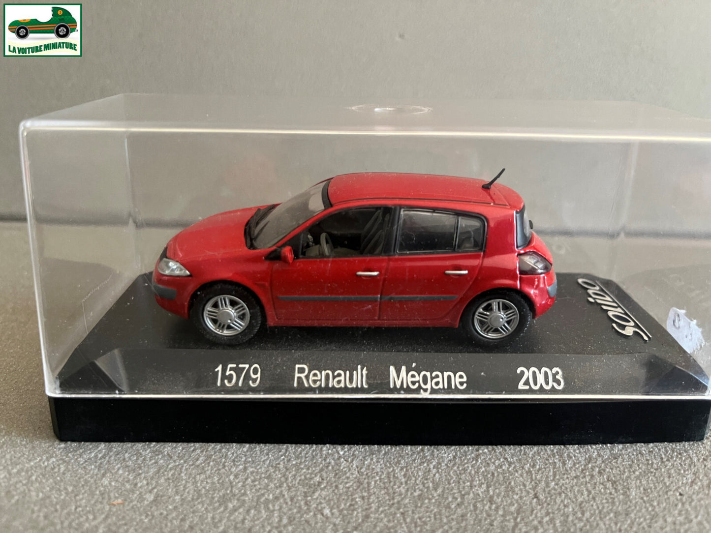 Voiture Miniature Renault Mégane 2003 Solido 1579 au 1/43