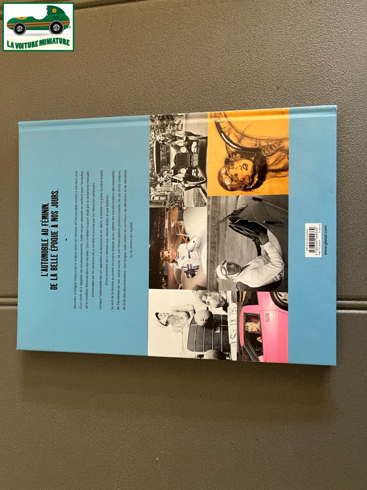 Livre Voiture Automobile Histoire de la Femme et l'automobile Bellu Glénat