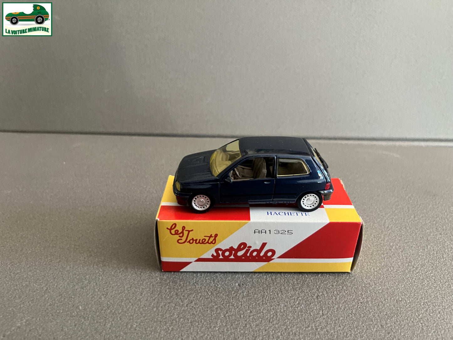Voiture Miniature Renault Clio 16S 1991 Solido Hachette 1/43