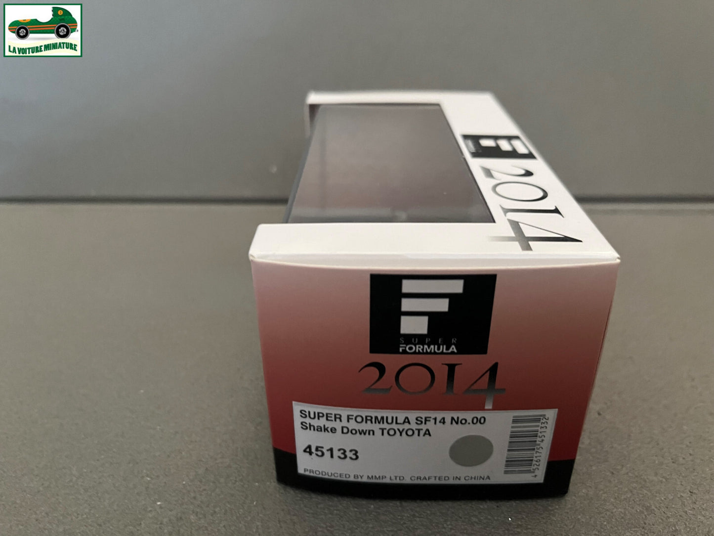 Voiture Miniature Shake Down Toyota SF14 Super Formula 2014 F1 Ebbro au 1/43