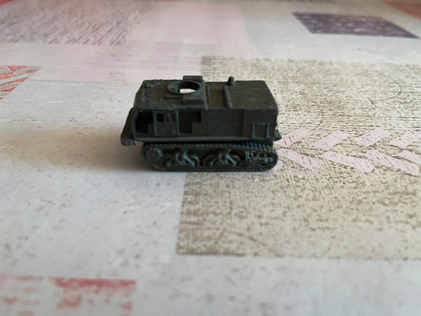 Miniature Militaire Tank Char Ancien Blindé Deoma N 10 Made in Italy