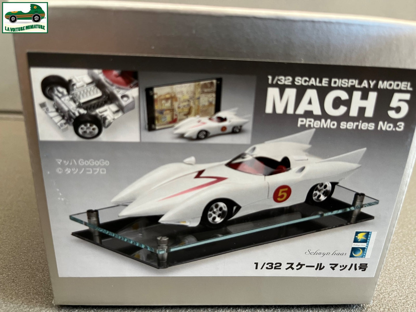 Voiture Miniature Cinema Manga Speed Racer Mach 5 Schwyn Haas Japan 1/32