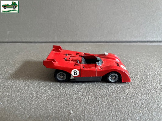 Ancienne Voiture Miniature Ferrari 312 PB Mebetoys Mattel Made in Italy 1/43