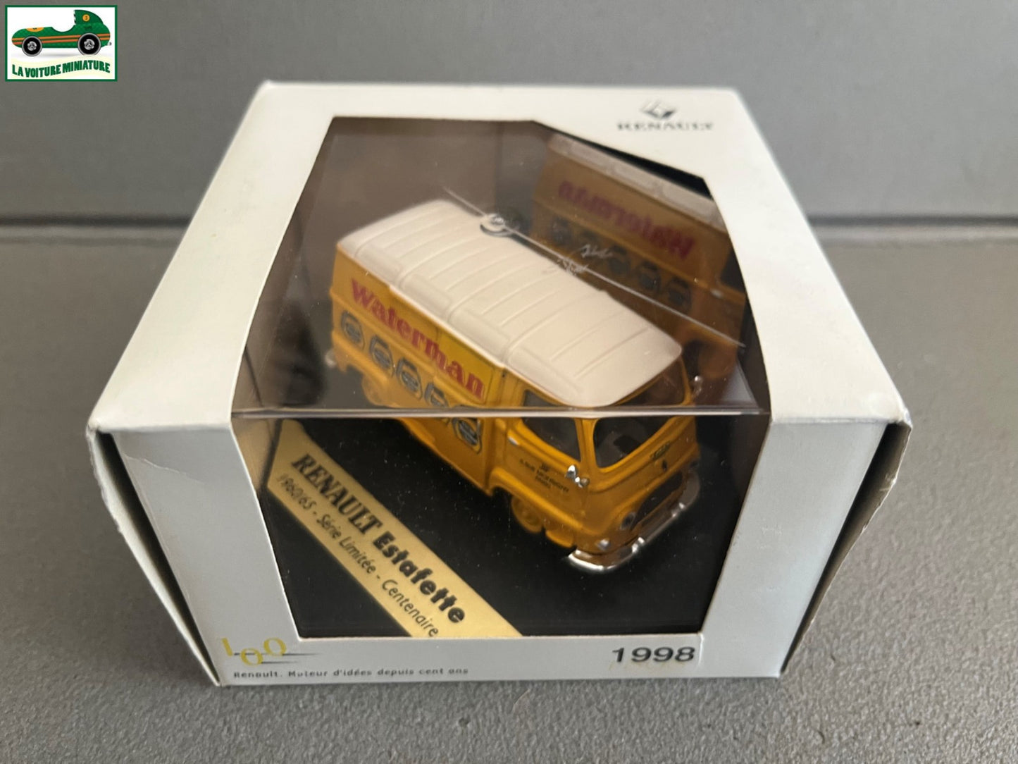 Voiture Miniature Renault Estafette Waterman Centenaire Vitesse au 1/43