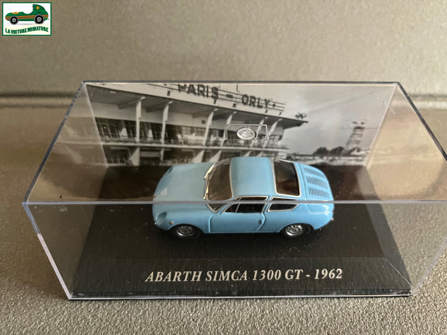 Voiture Miniature Abarth Simca 1300 GT 1962 au 1/43 Ixo Altaya