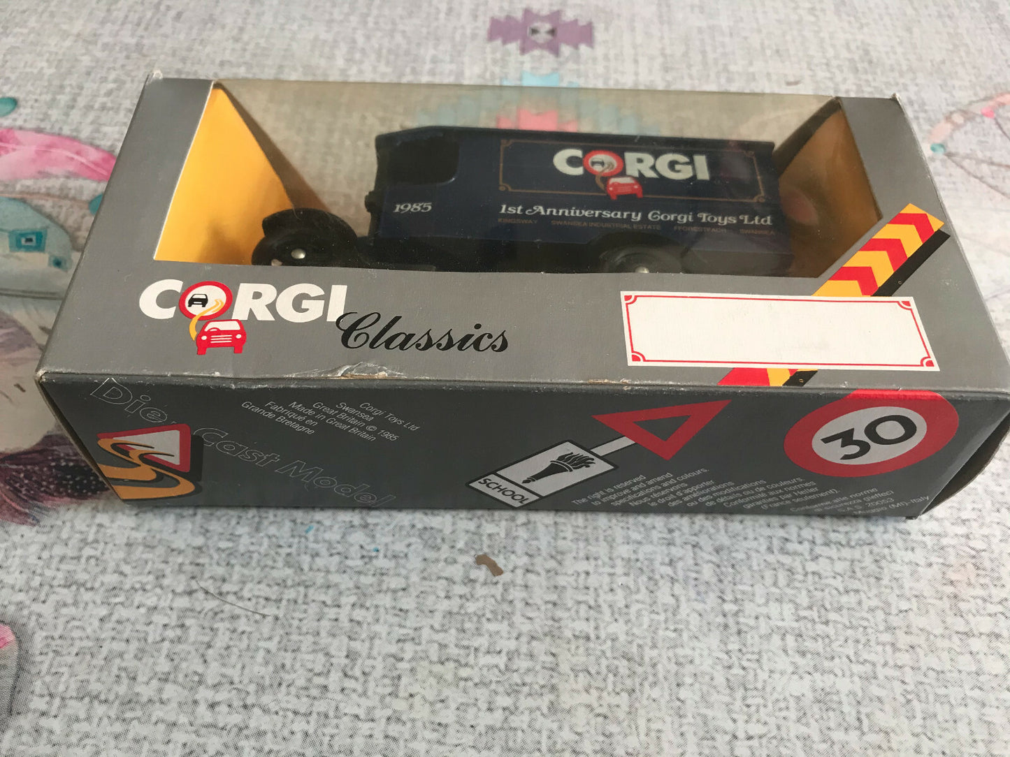 Voiture Miniature Corgi Toys Thornycroft 1985 1st Anniversary 1/43 1/50