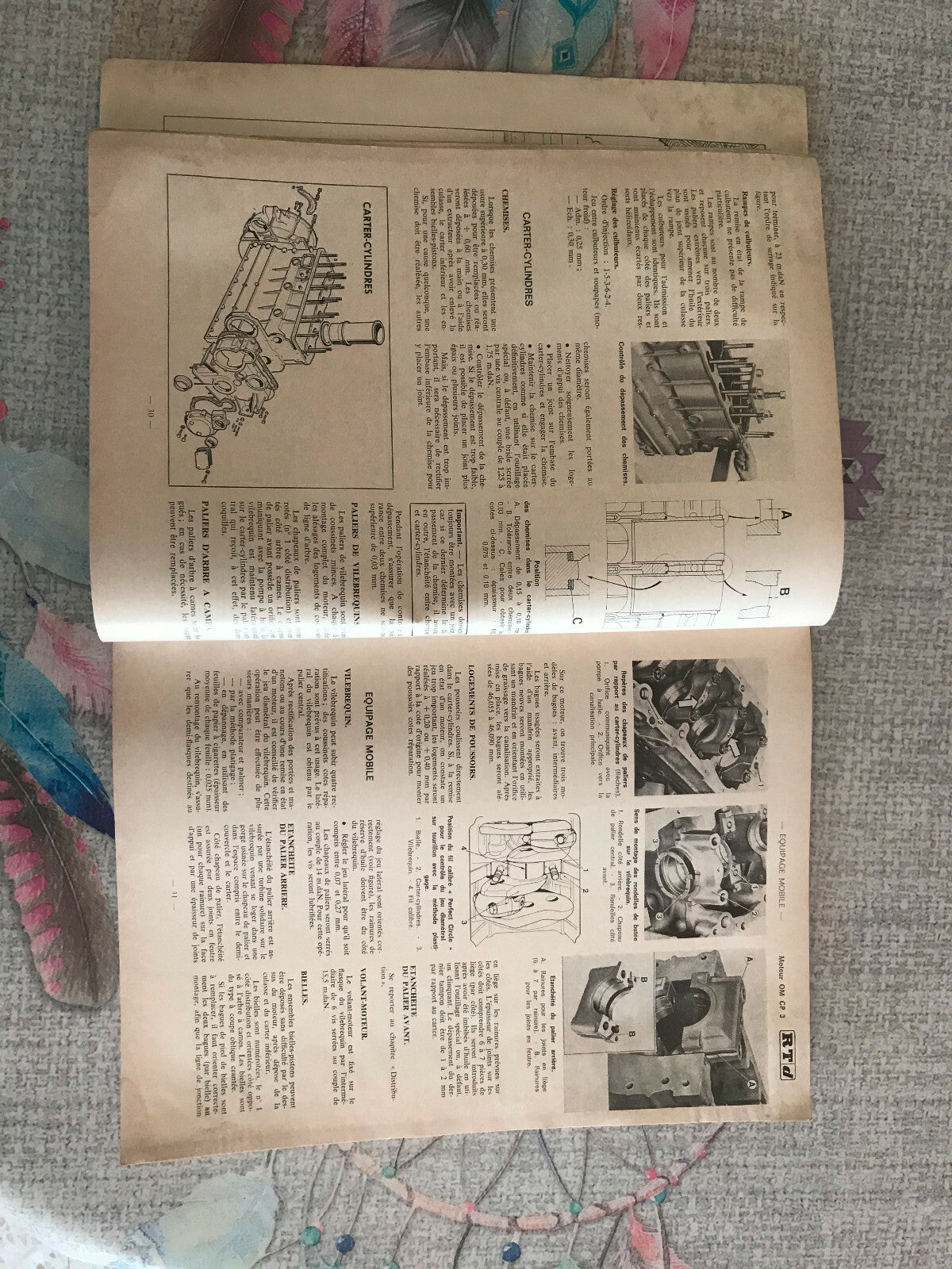 Livre Revue Technique Automobile Unic 130