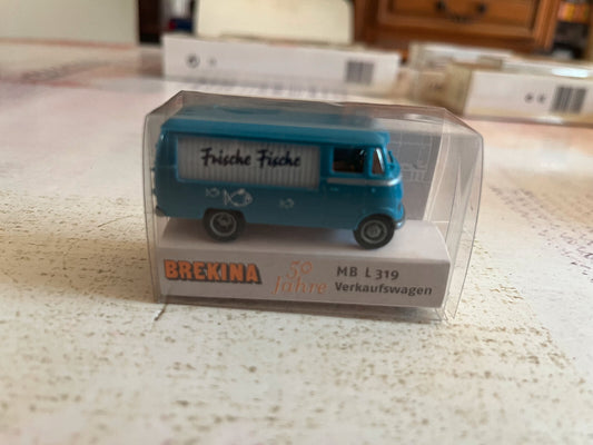 Voiture Miniature Camion Mercedes L 319 Verkaufswagen Brekina 1/87 HO