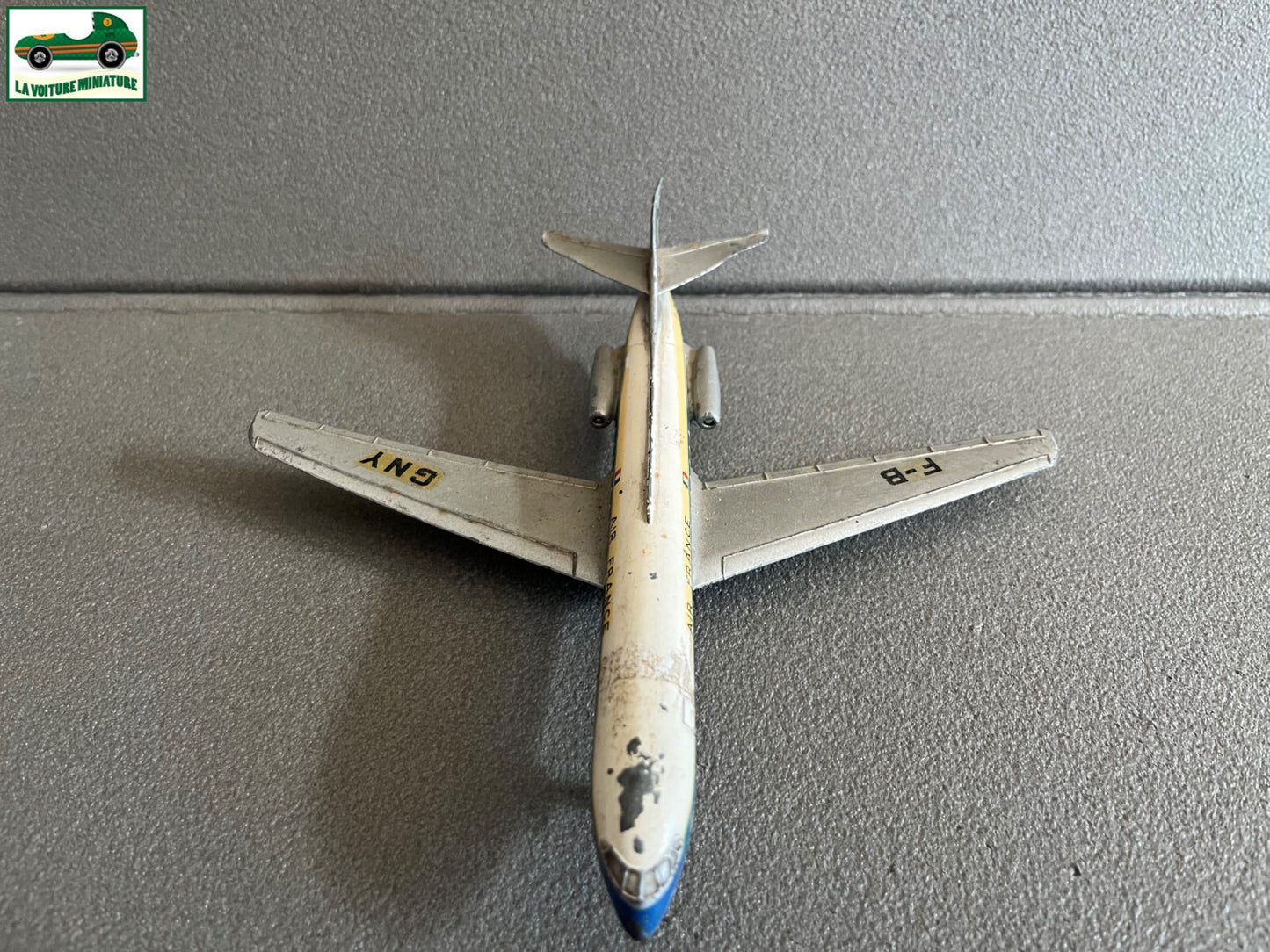 Ancienne Miniature Dinky Super Toys Avion Caravelle SE 210 Meccano France Epave