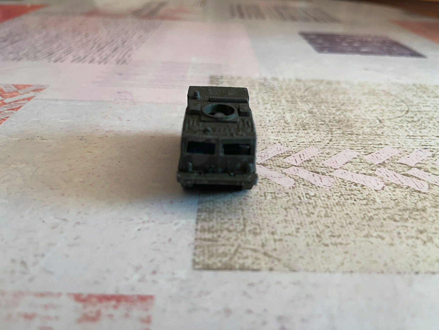 Miniature Militaire Tank Char Ancien Blindé Deoma N 10 Made in Italy
