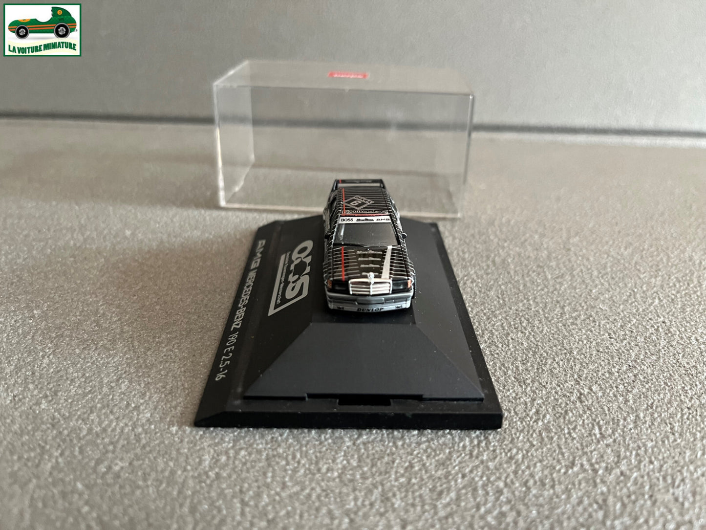 Voiture Miniature AMG Mercedes Benz 190 E Herpa au 1/87 HO