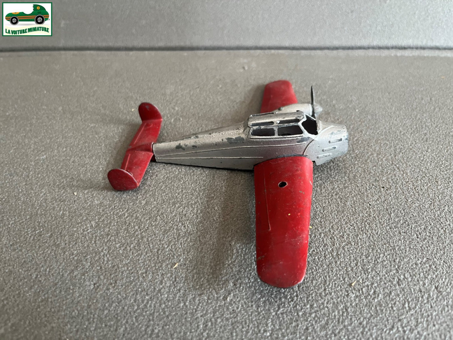 Ancienne Miniature Avion Airplane Solido Demontable Epave
