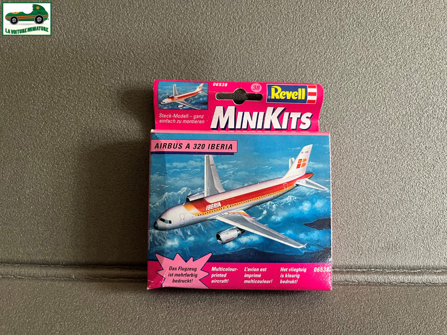 Miniature Avion Maquette Kit à monter MiniKits Airbus A320 Iberia Revell N° 6538