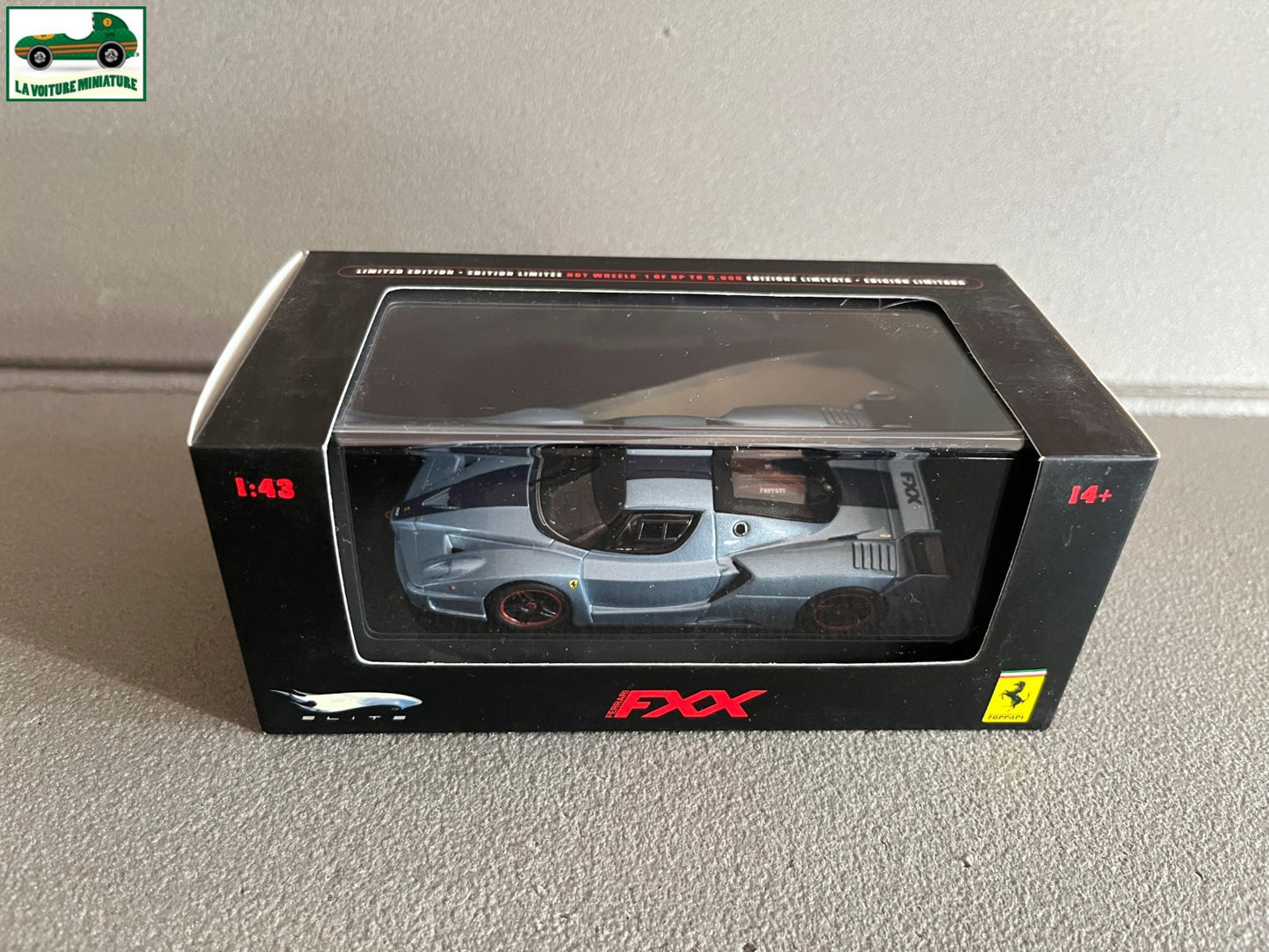 Voiture Miniature 2006 Ferrari FXX HotWheels Elite au 1/43