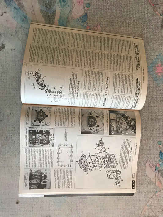 Livre Revue Technique Automobile Rover 420 Diesel ETAI