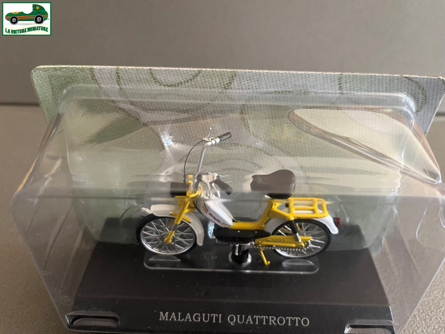 Moto Cyclomoteur miniature Malaguti Quattrotto Leo Models 1/18