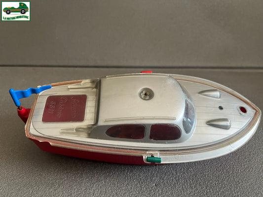 Jouet Ancien Bateau Schuco Cabino 5511 Made in Western Germany Incomplet Epave