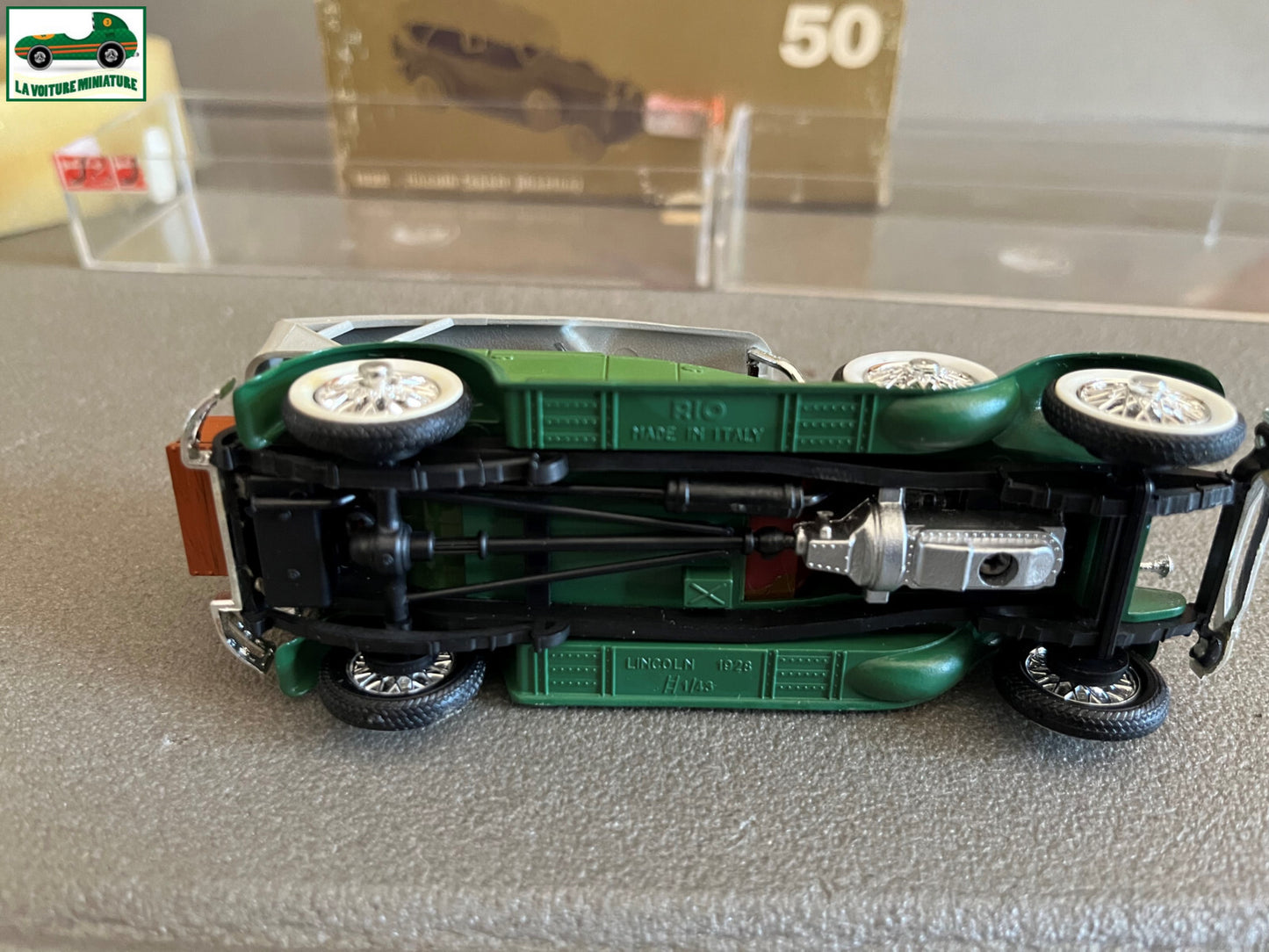 Voiture Miniature Rio 1928 Lincoln Sport Phaeton 1/43 avec Défauts