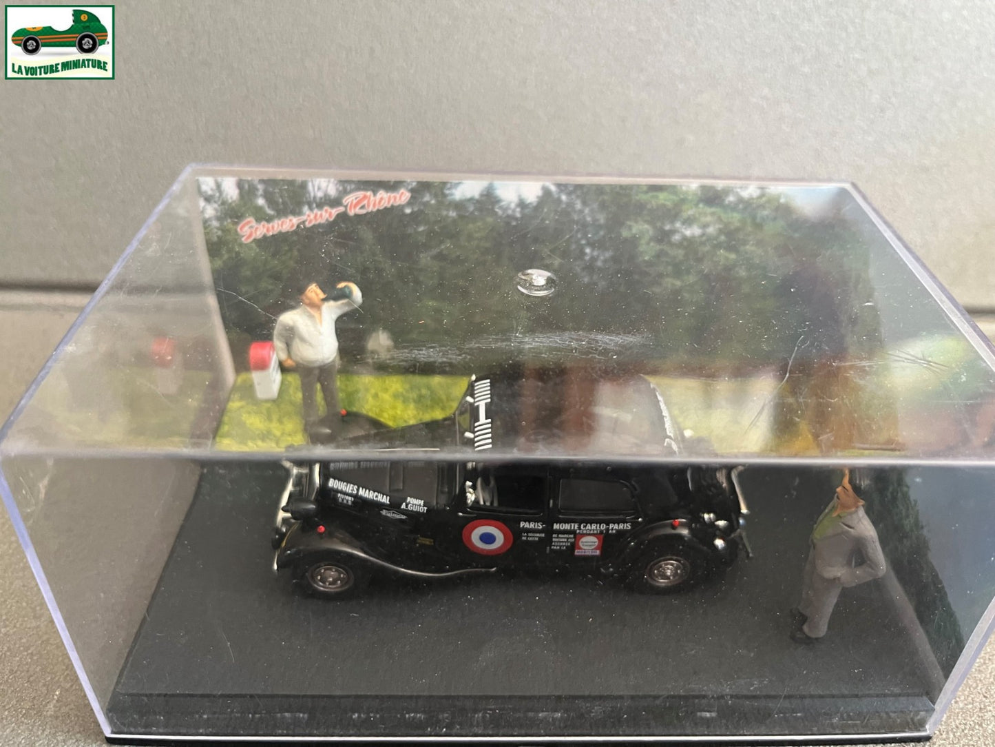 Voiture Miniature Citroen Traction 7 Etape 20 La Route Bleue RN7 1/43