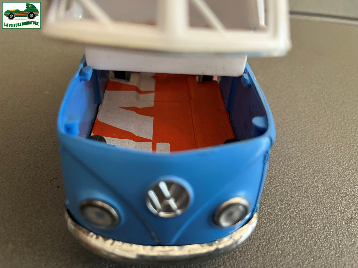 Ancien Jouet de Bazar Plastique Volkswagen Combi Pick Up Jato 1/24 Défauts