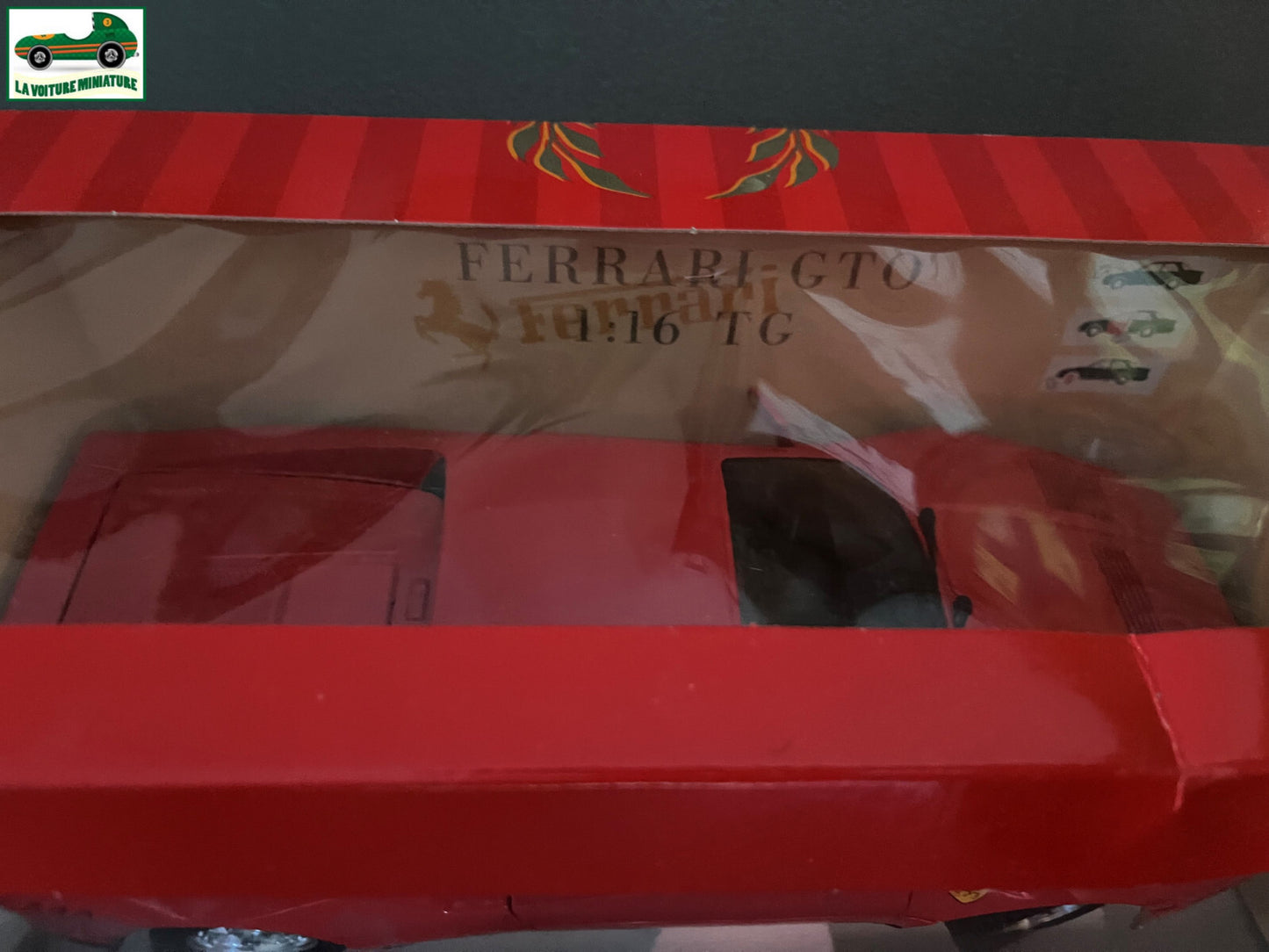 Voiture miniature Ferrari GTO Polistil au 1/16