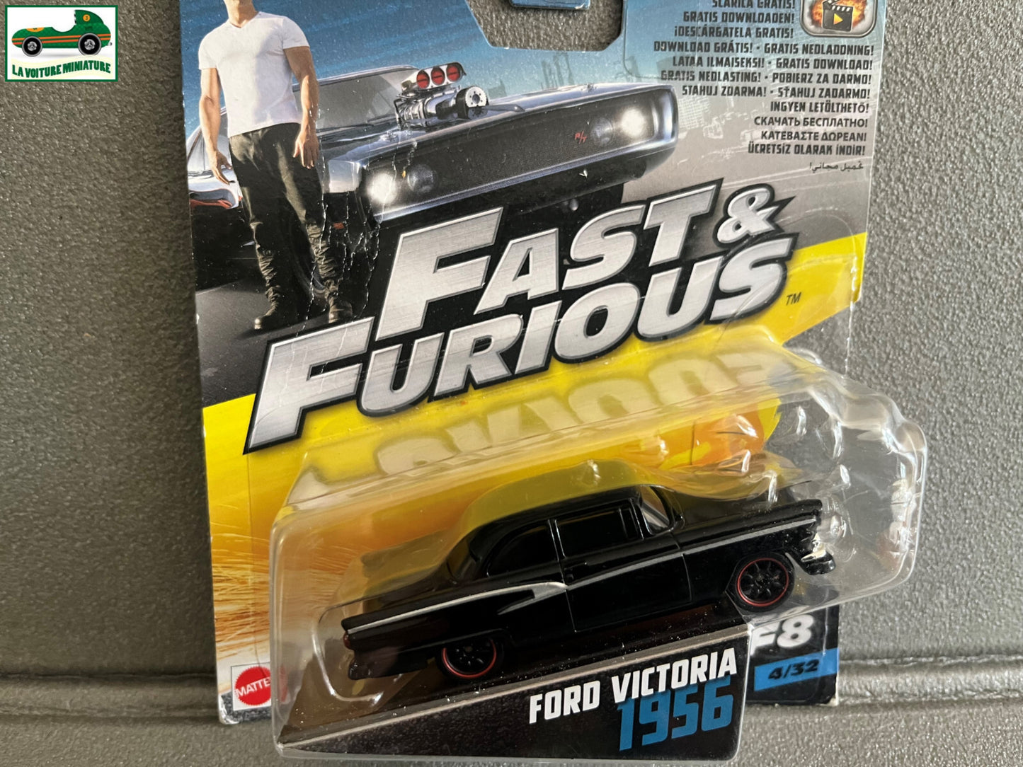 Voiture miniature Ford Victoria 1956 Fast & Furious Mattel 1/55