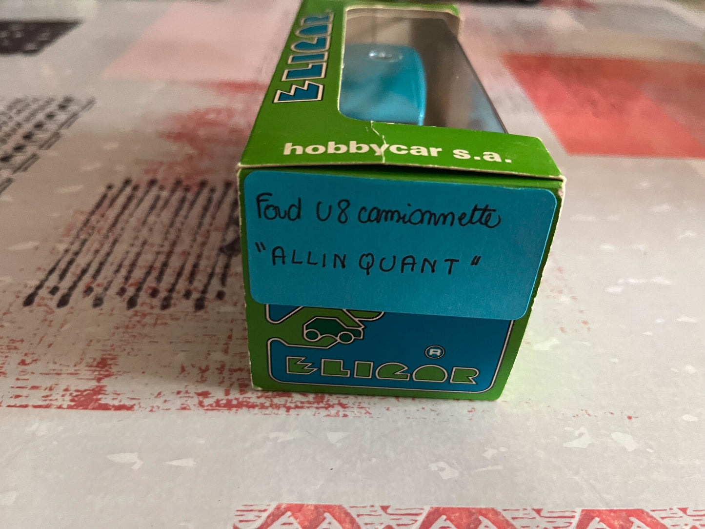 Voiture Miniature Ford V8 Van Allinquant Eligor France 1/43