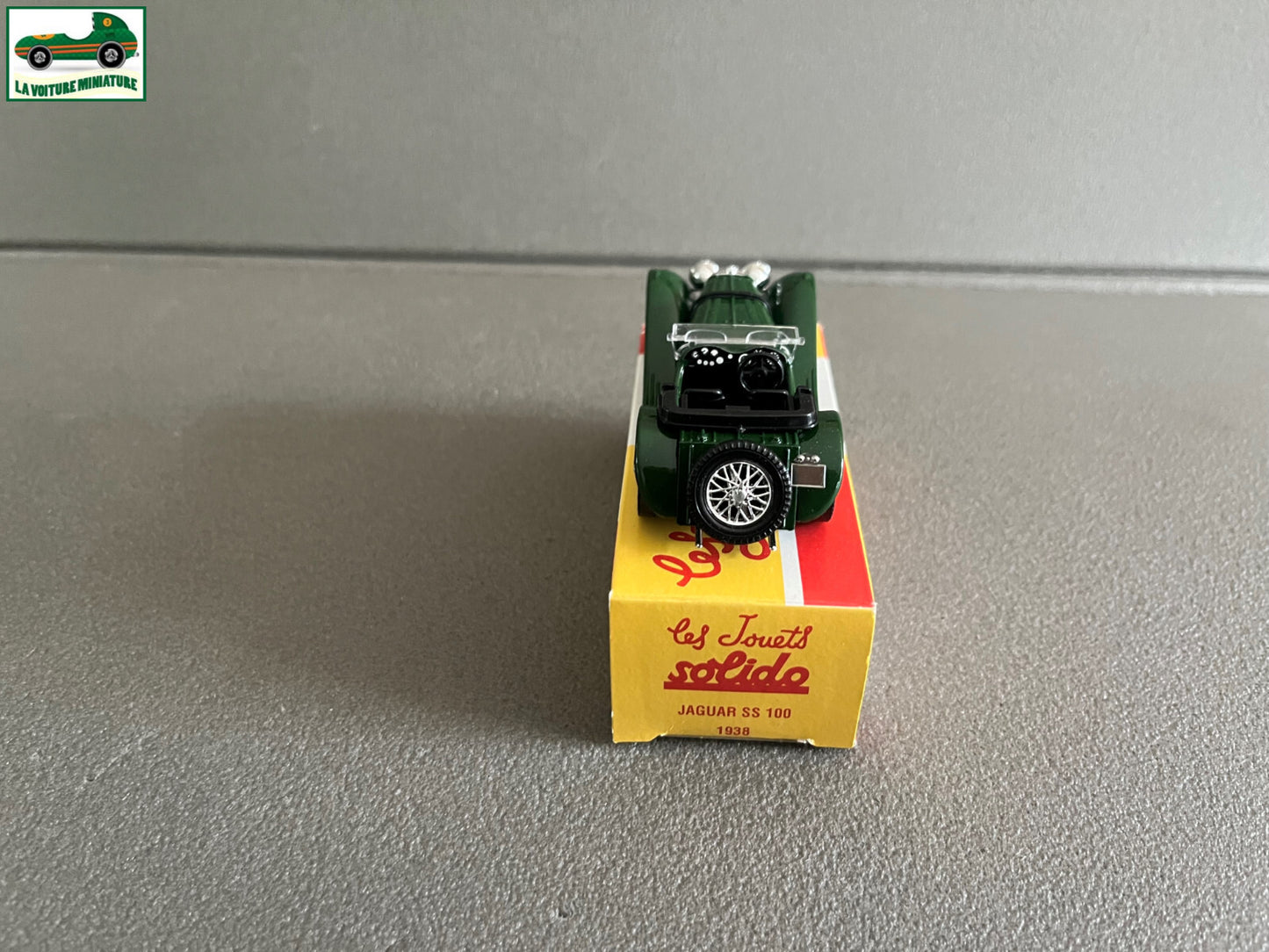 Voiture Miniature Jaguar SS 100 1938 Solido Hachette 1/43