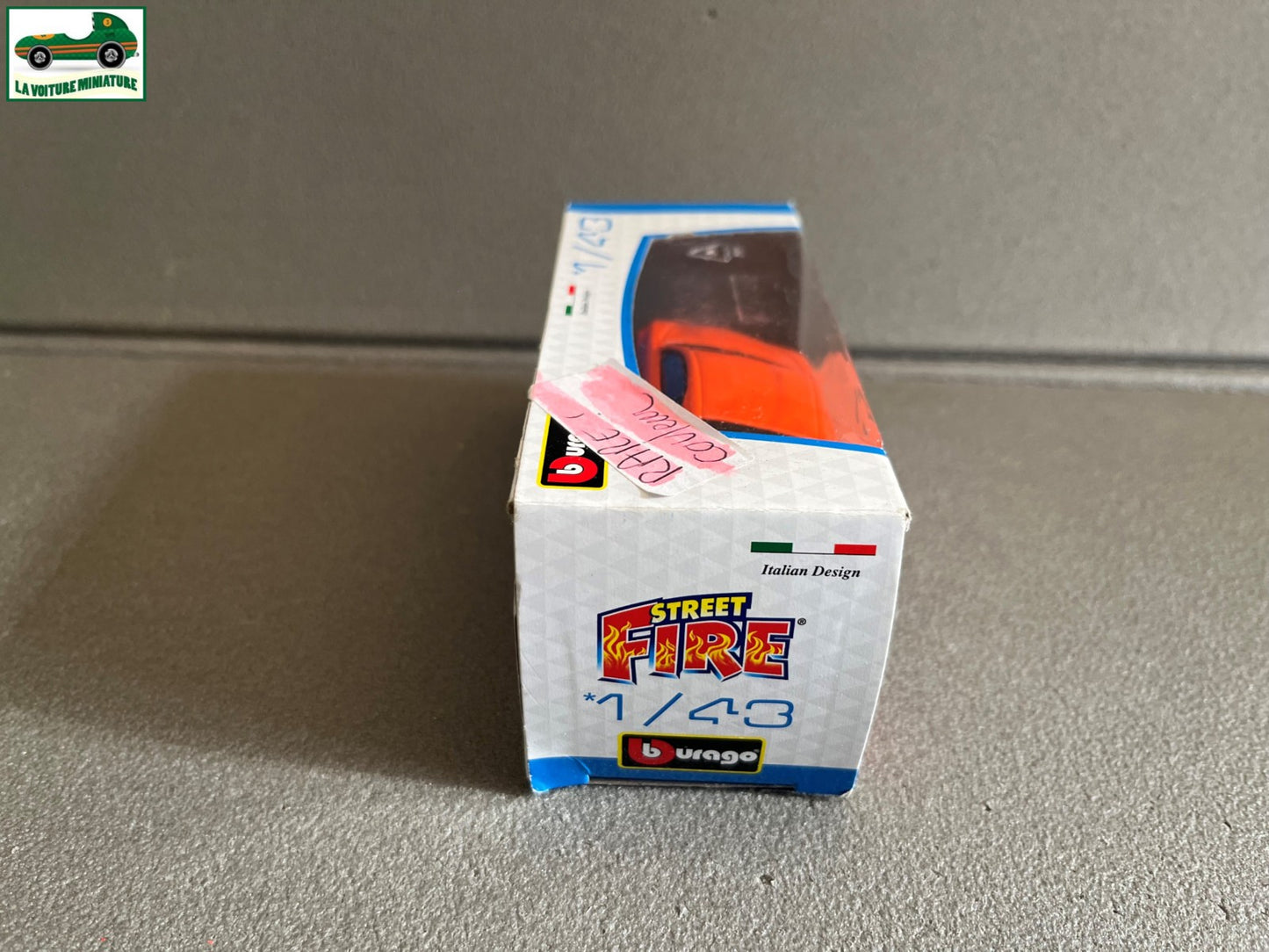 Voiture Miniature Renault Alpine A110 2018 Burago Orange au 1/43