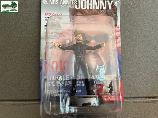Figurine de Collection Johnny Hallyday + Livret N°15