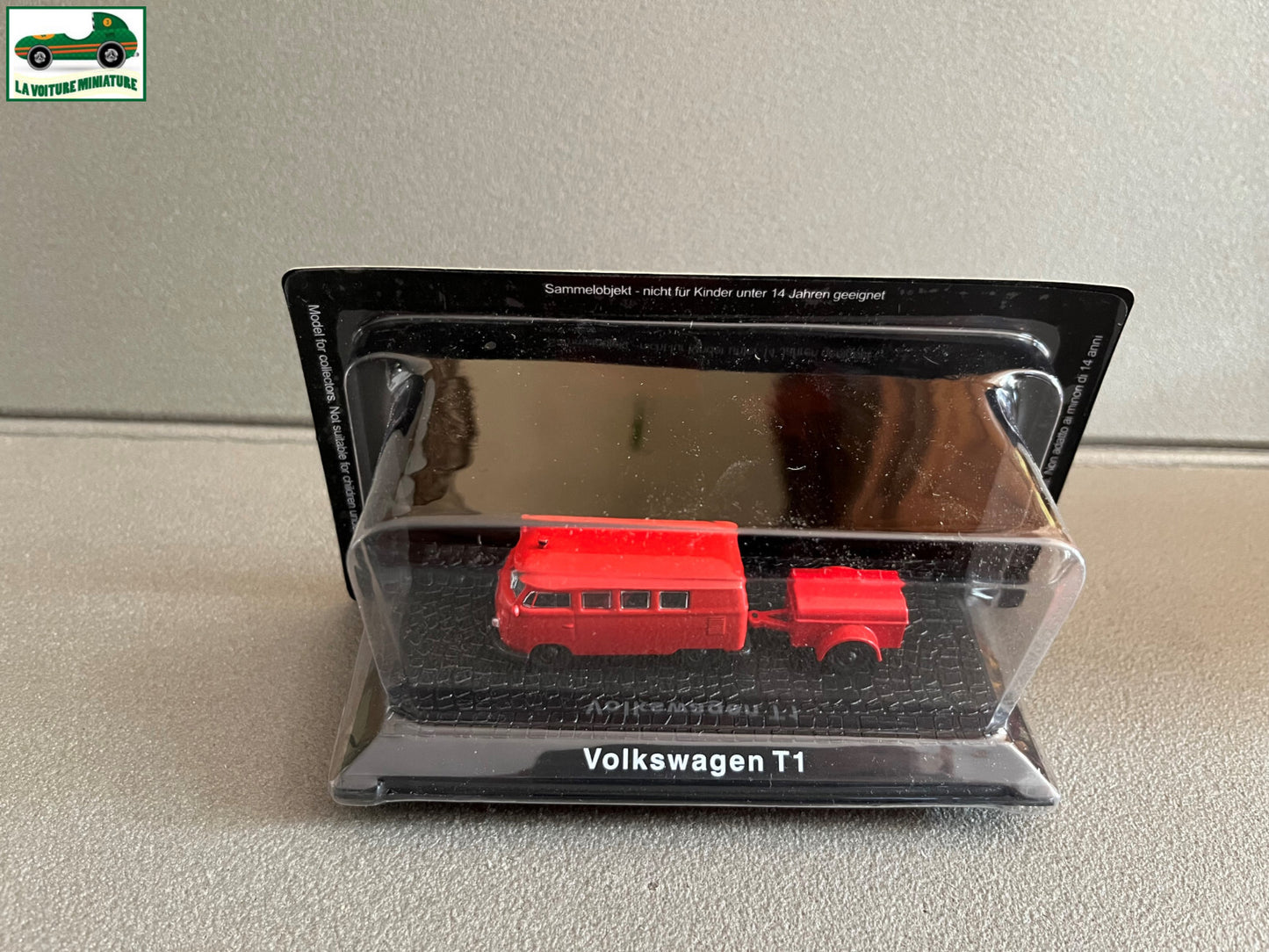 Miniature Voiture Camion de Pompiers Volkswagen T1 Combi DeAgostini au 1/72