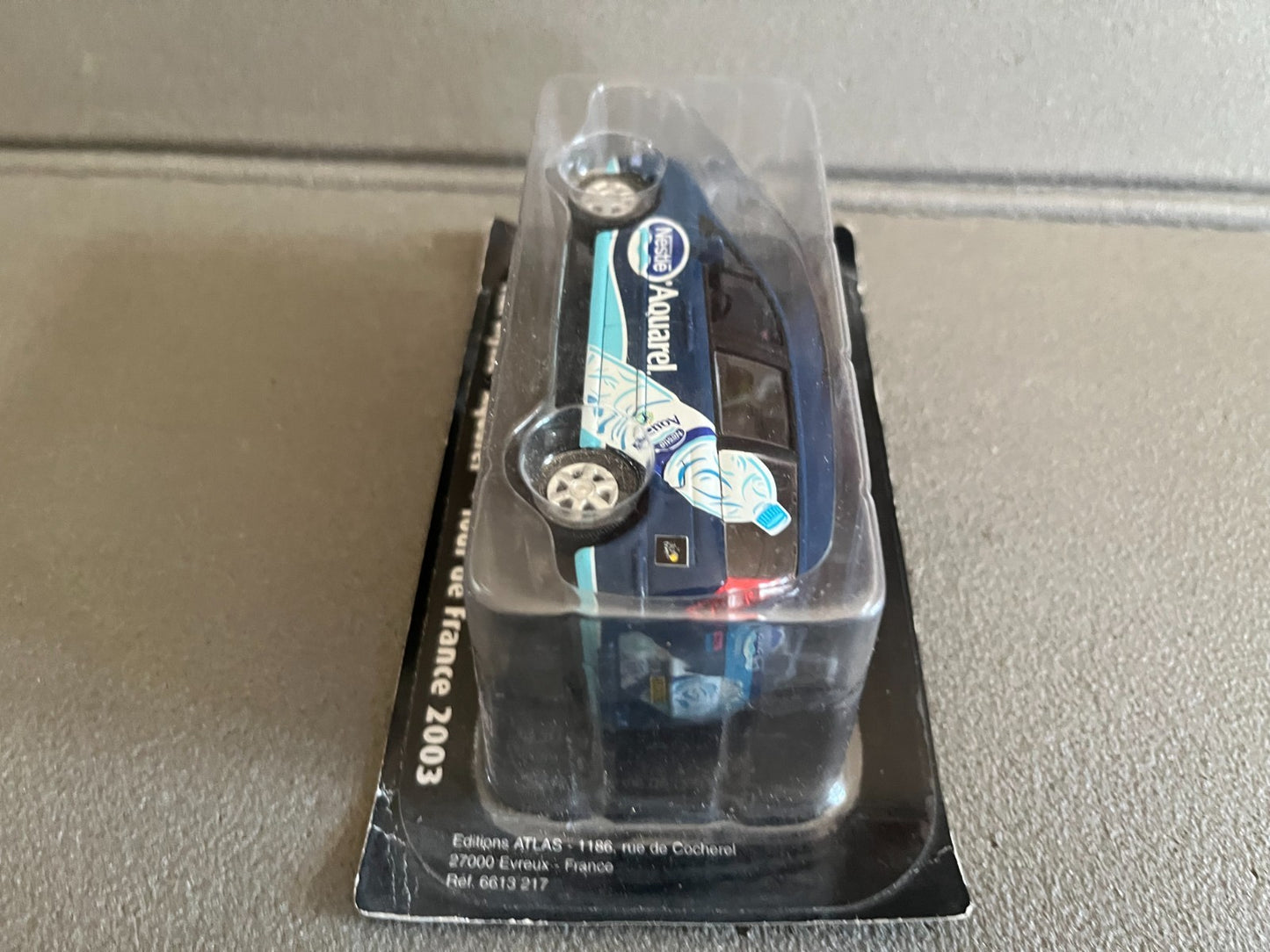 Voiture Miniature Fiat Ulysse Aquarel 2003 Tour de France Vélo Norev au 1/43