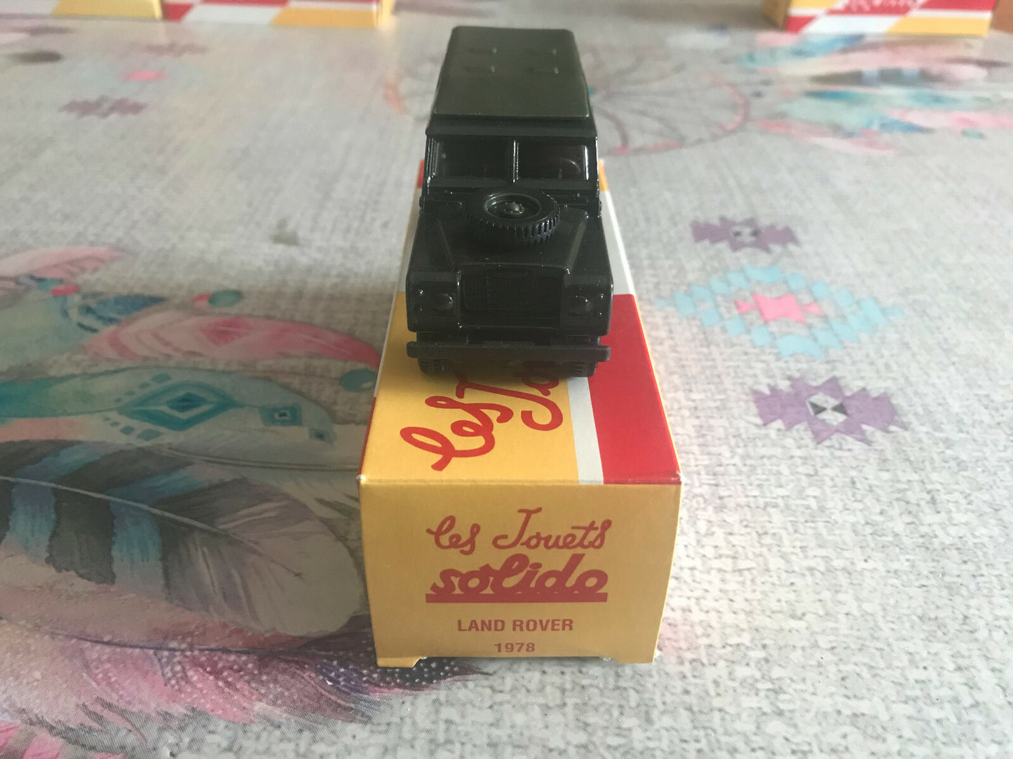 Voiture Miniature Land Rover 1978 Solido Hachette au 1/43